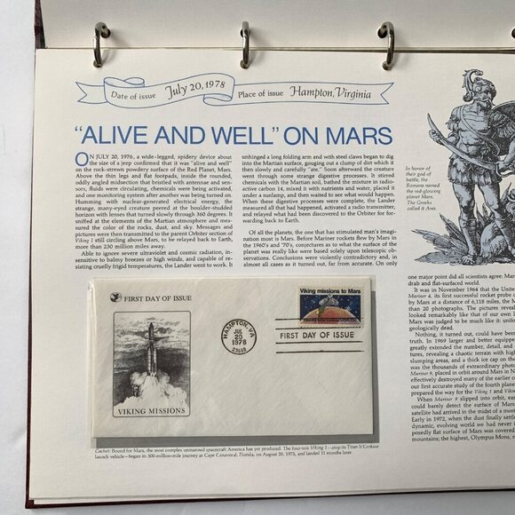 Reader's Digest First Day Covers Collection Book July 1978 - April 1982 - Picture 5 of 9